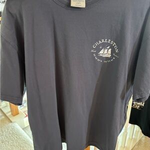 Navy Charleston Graphic T-Shirt